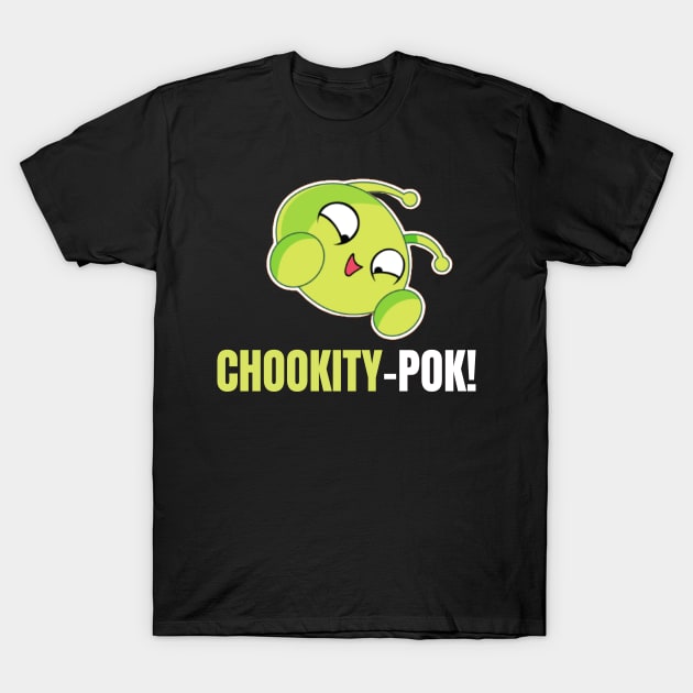 Chookity-pok Final Space mooncake design T-Shirt by TrendyEye